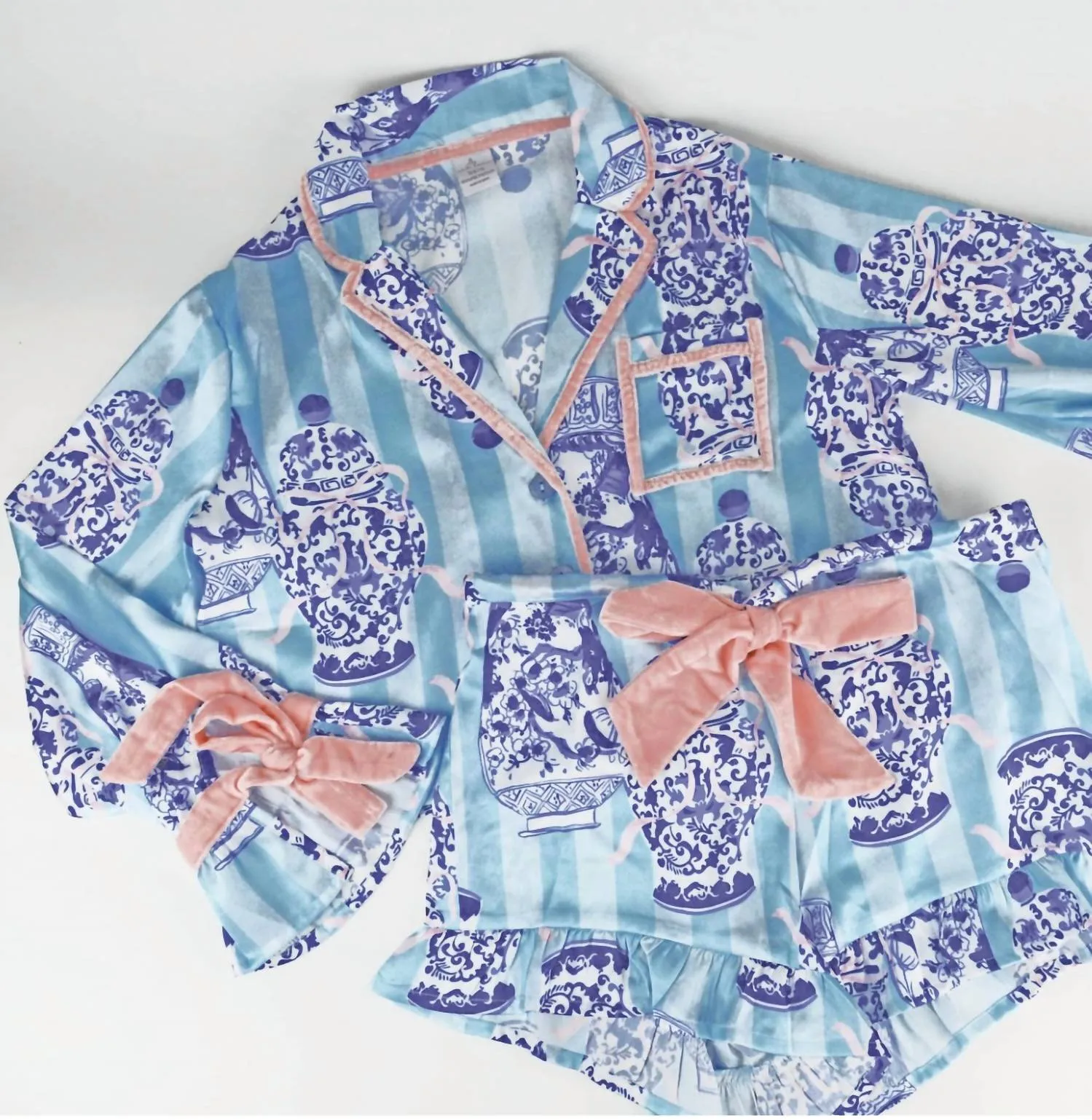 8 Oak Lane - Ginger Jar Stripe Pajamas