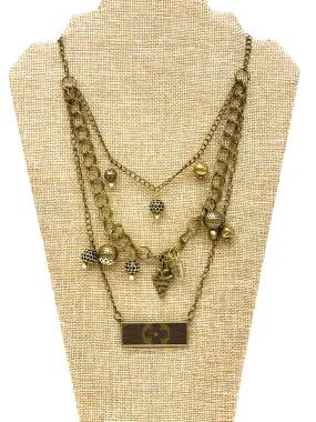 Adjustable 3 tier necklace