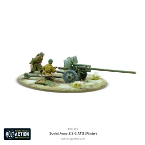 Bolt Action: Soviet - ZIS-2 Anti-Tank Gun (Winter)