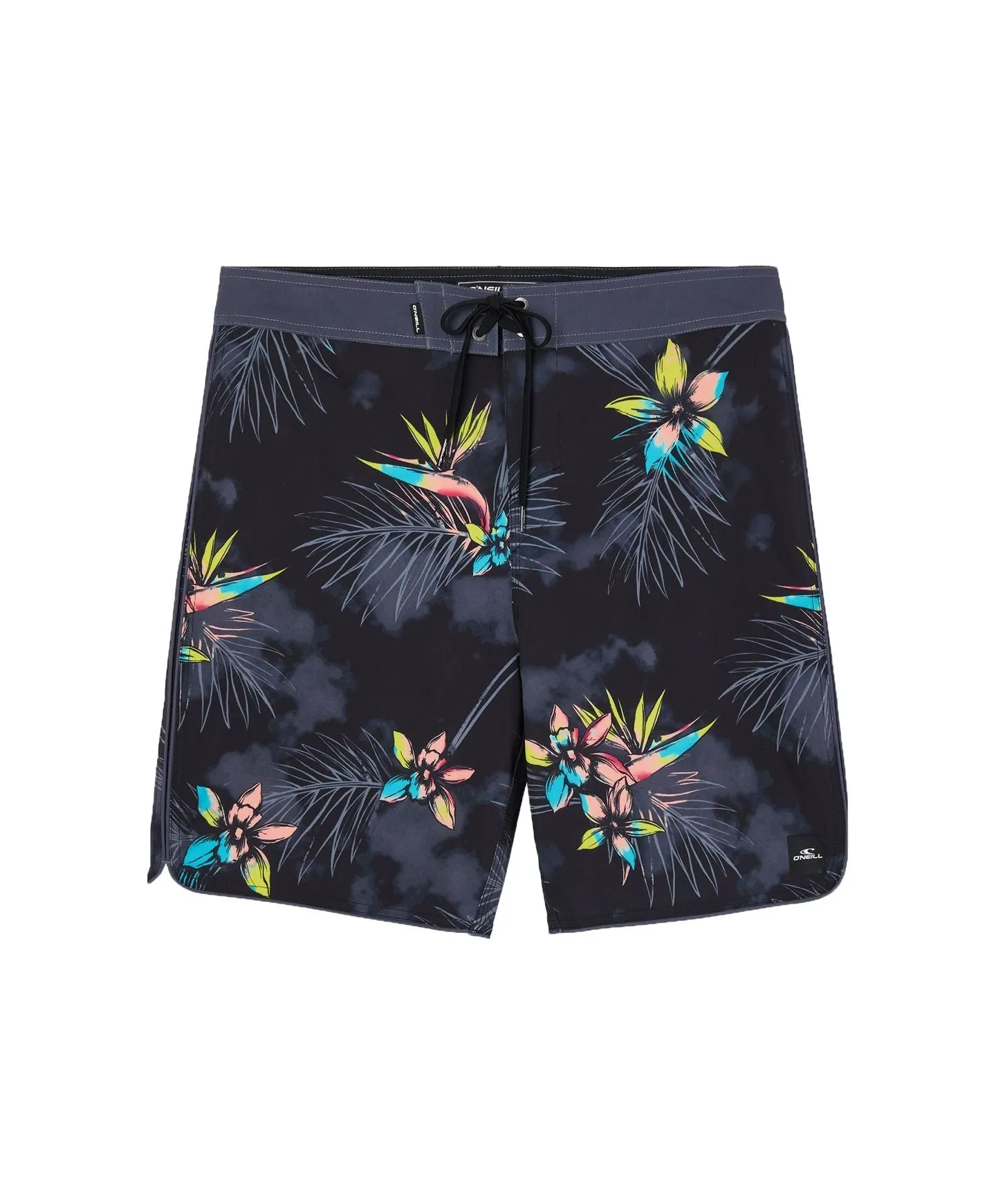 Boy's HyperFreak Mysto Scallop 16" Boardshorts - Black