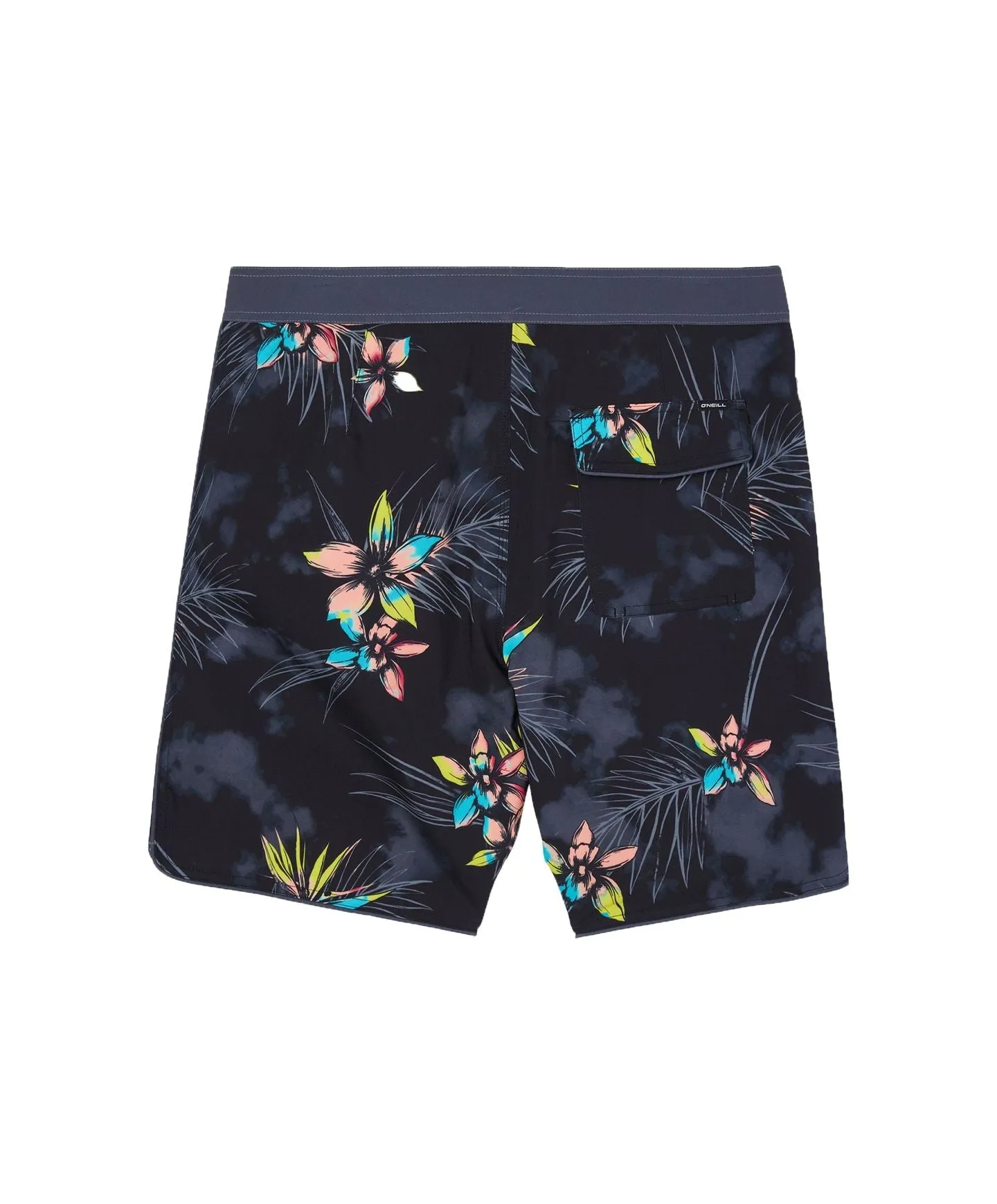 Boy's HyperFreak Mysto Scallop 16" Boardshorts - Black