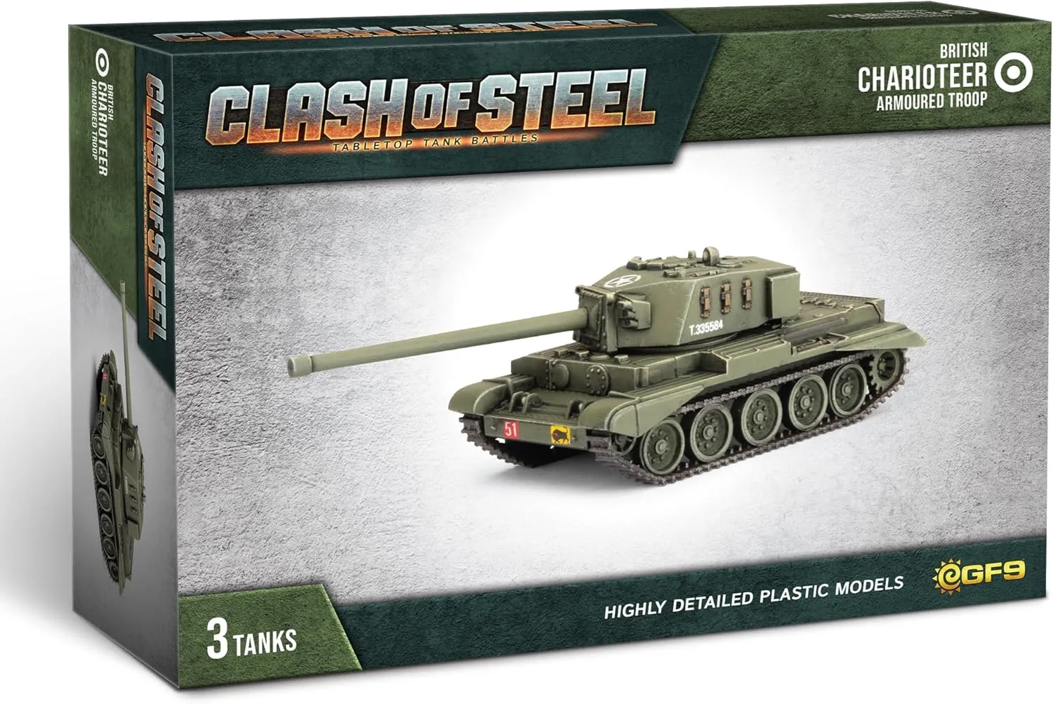 Clash of Steel: British Charioteer - Medium Tank Troop