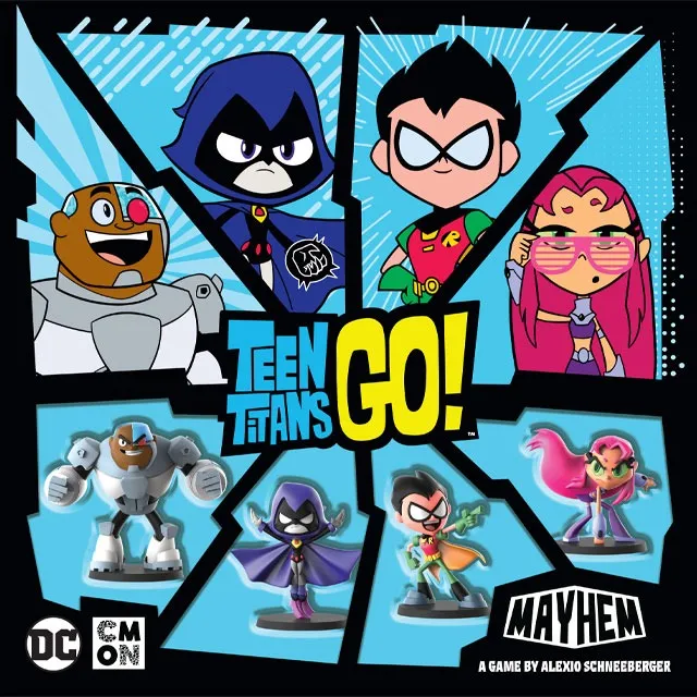 CMON Games Teen Titans Go Mayhem Board Game CMN TTG001