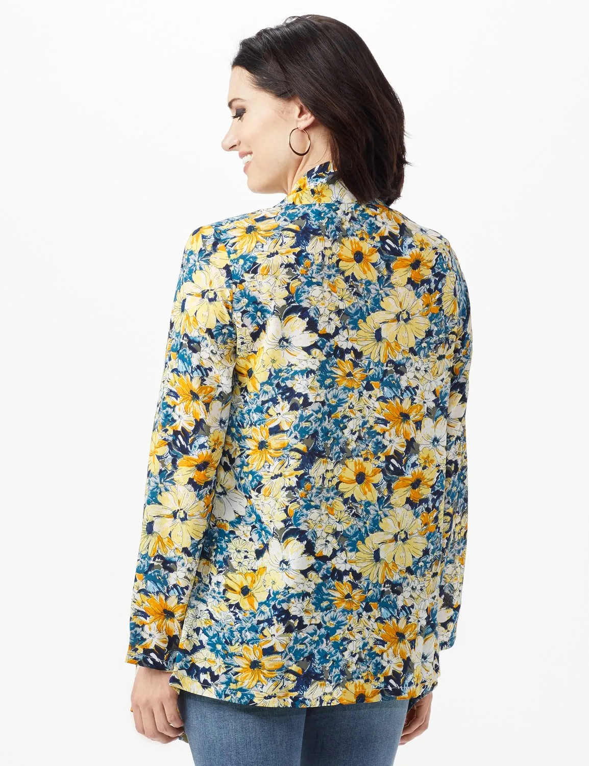 Daisy Print Kimono