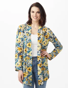 Daisy Print Kimono