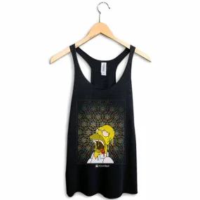 Homer Blotter Women's Racerback