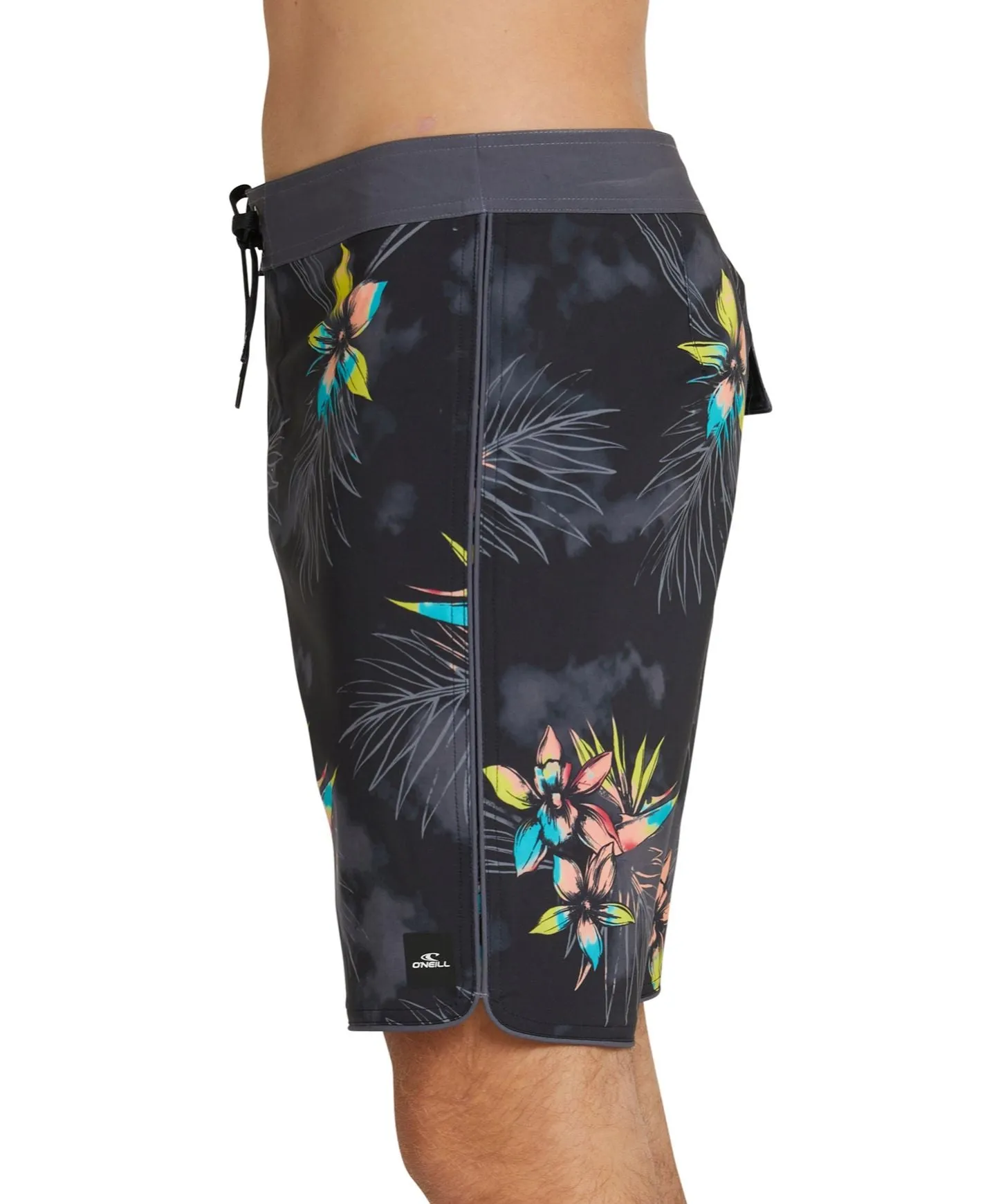 HyperFreak Mysto Scallop 19" Boardshort - Black