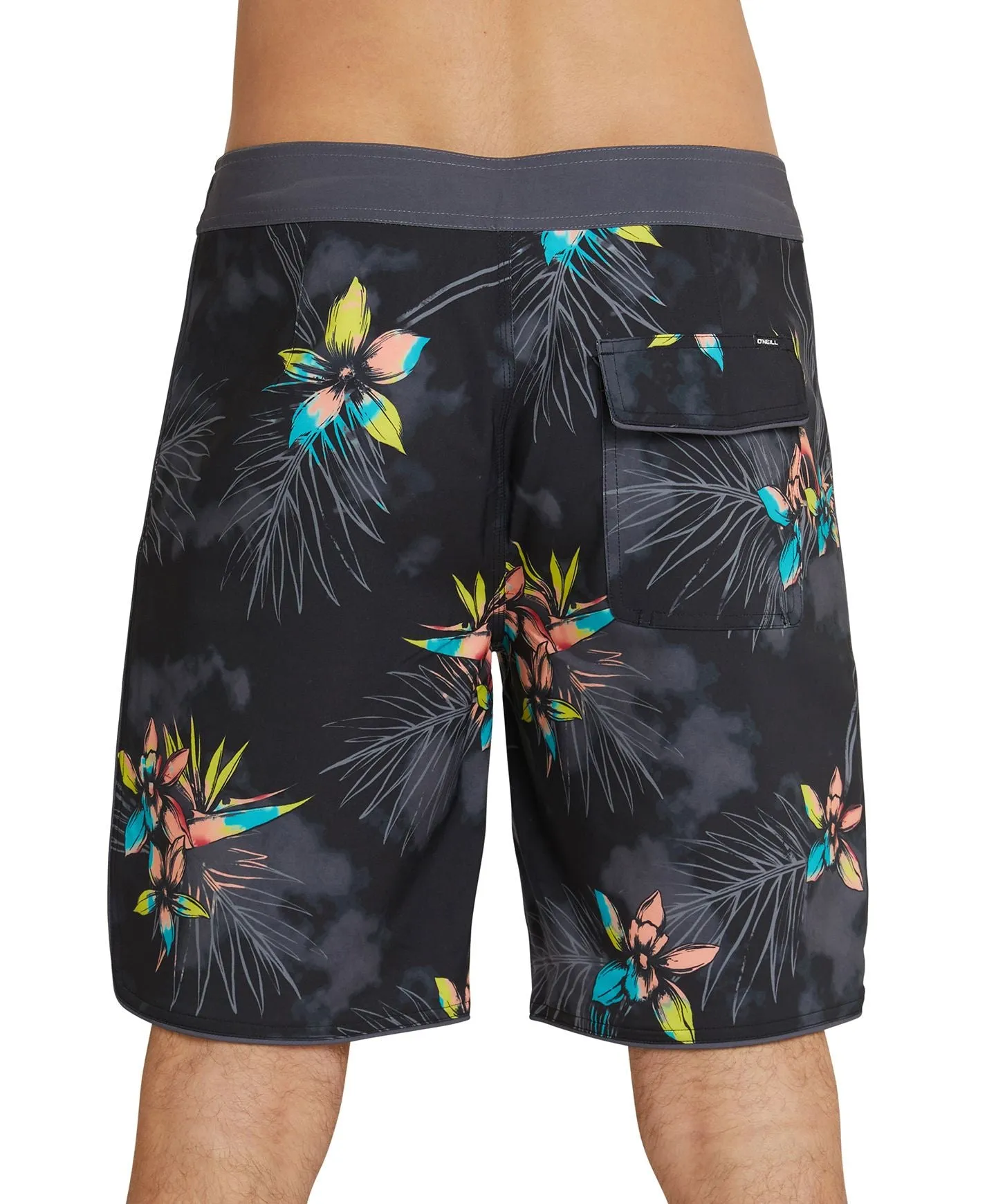 HyperFreak Mysto Scallop 19" Boardshort - Black