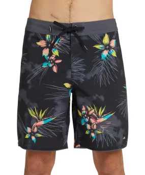 HyperFreak Mysto Scallop 19" Boardshort - Black