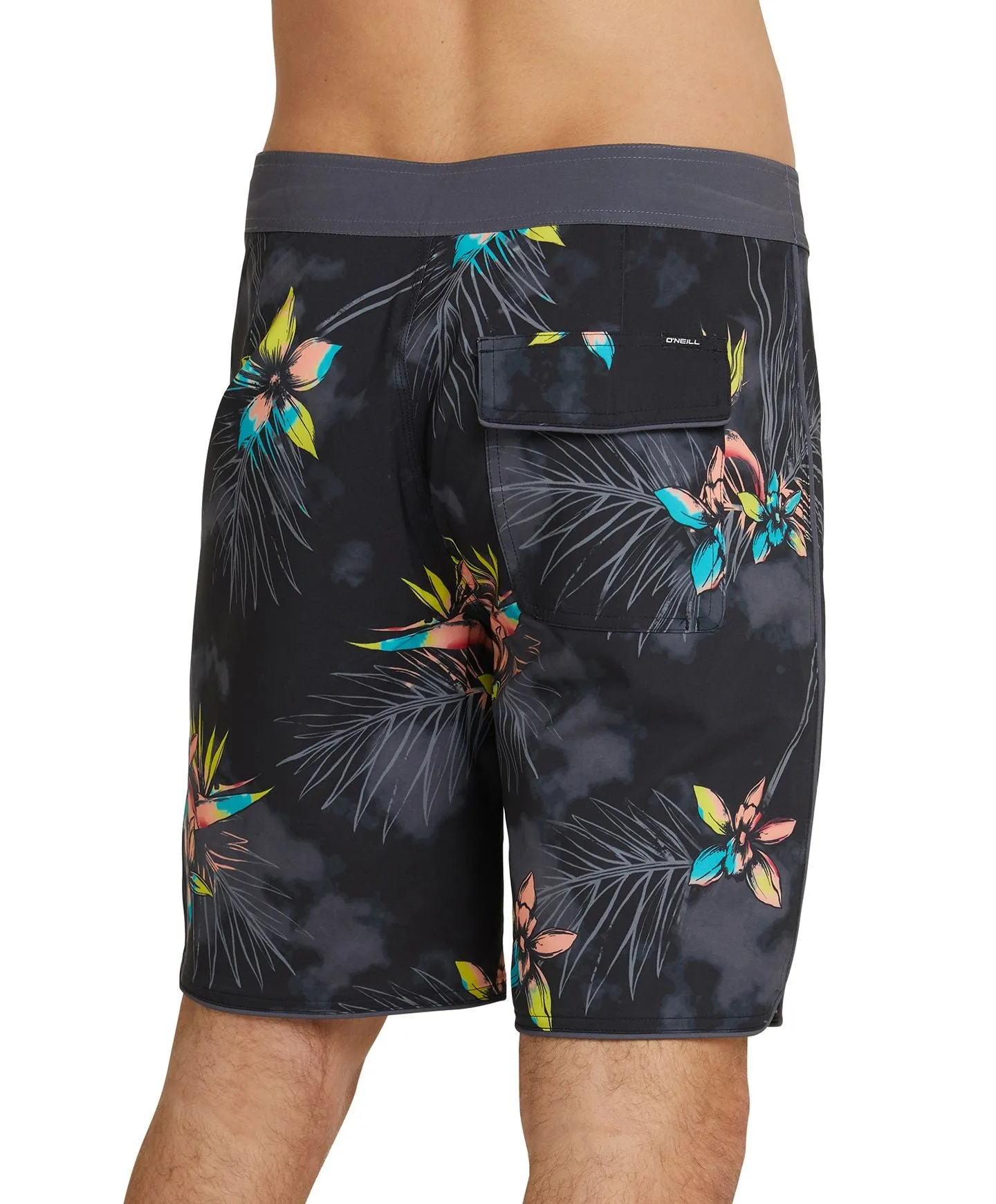 HyperFreak Mysto Scallop 19" Boardshort - Black