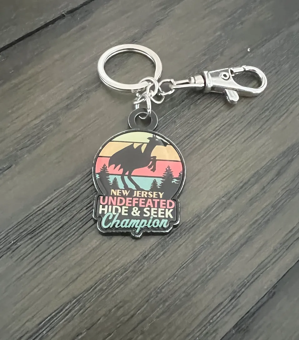 Limited Edition Jersey Devil Keychain/Clip