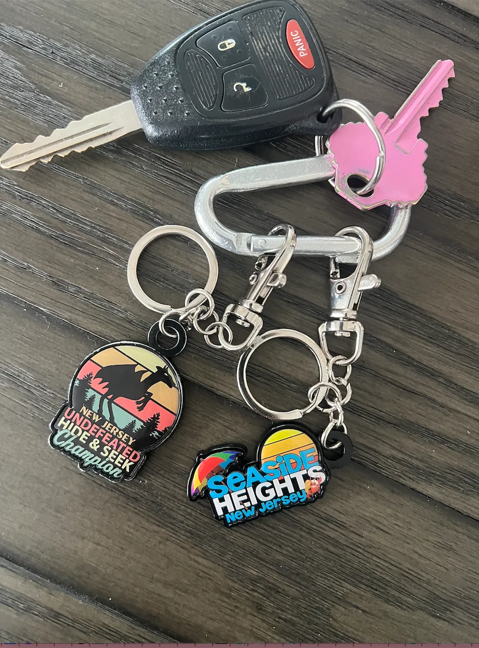 Limited Edition Jersey Devil Keychain/Clip