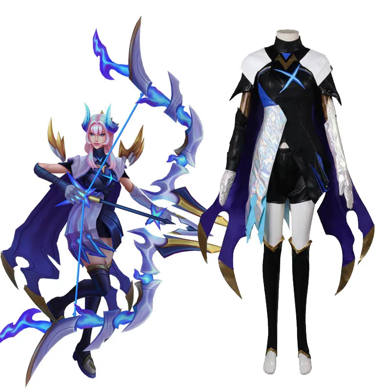 LOL DRX Ashe Cosplay Costume Halloween Costume