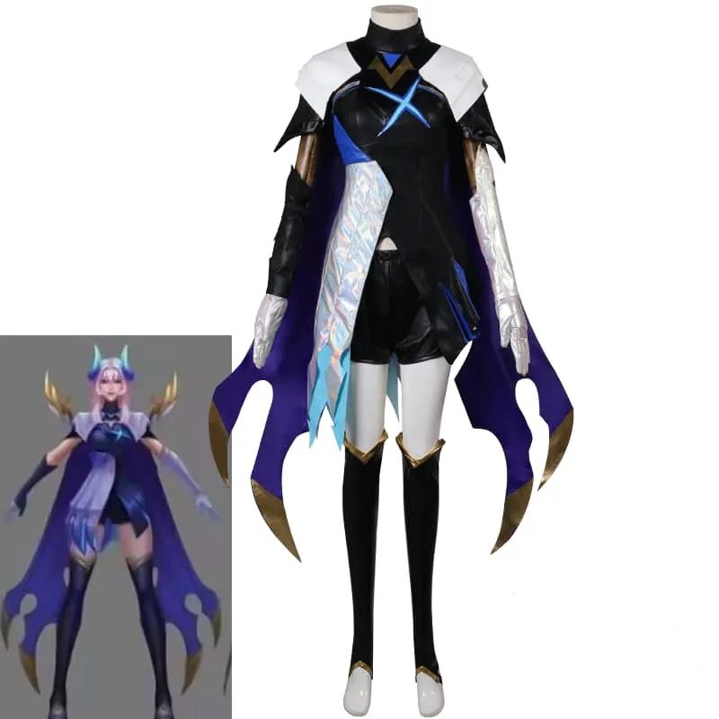 LOL DRX Ashe Cosplay Costume Halloween Costume