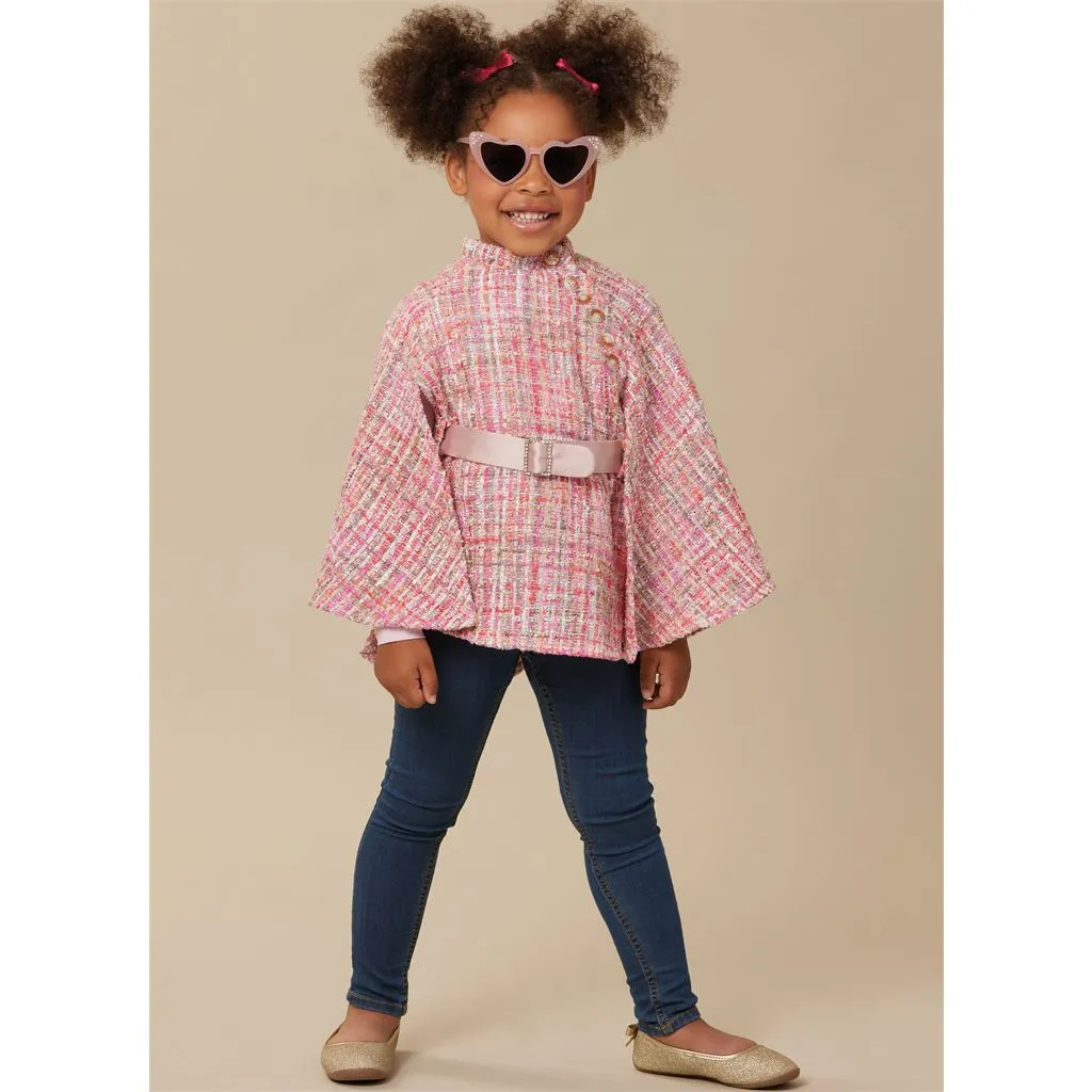 McCall's Pattern M8538 Children's and Girls' Capes