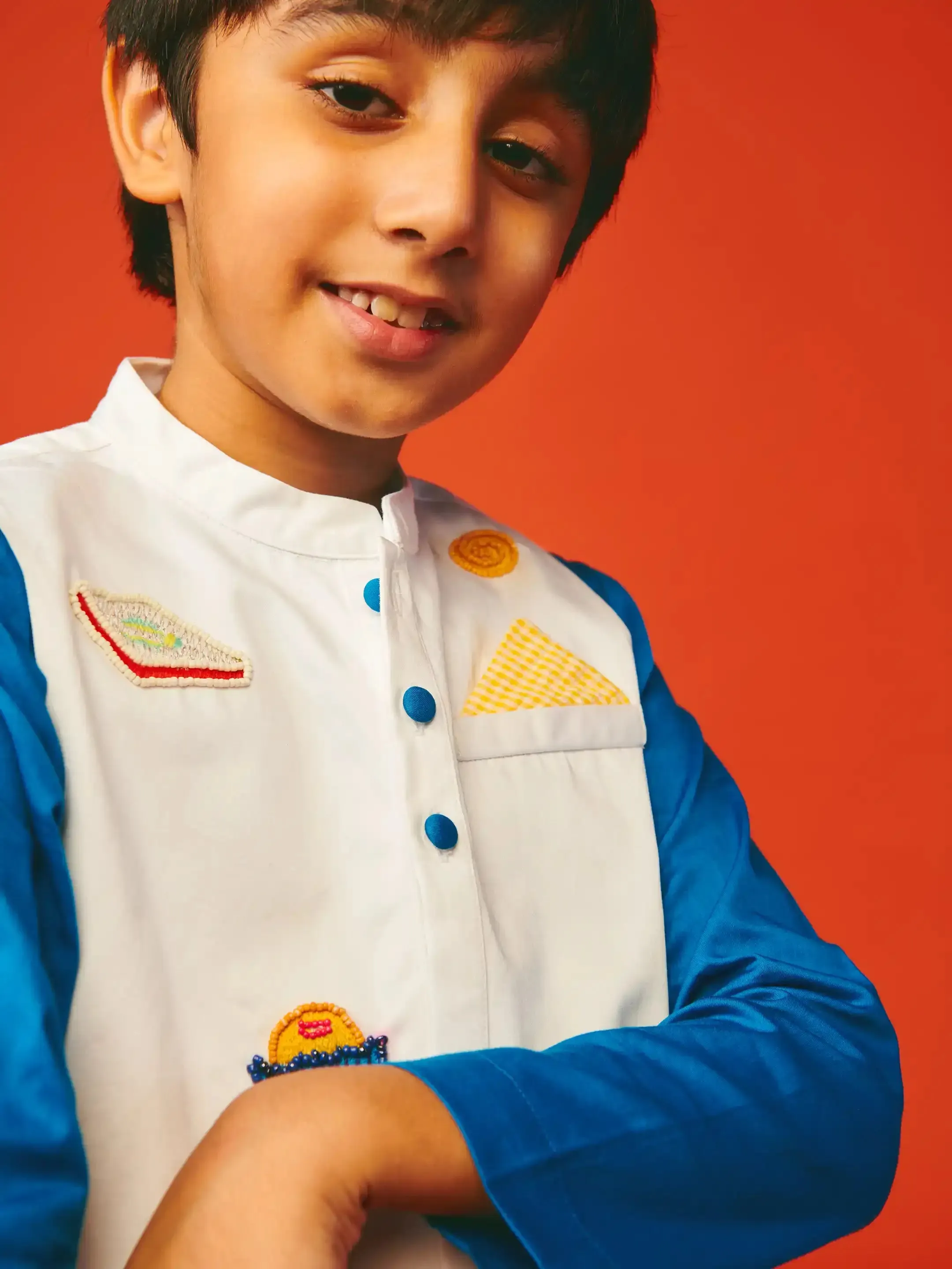 Mithai Boys Kurta Jacket Set