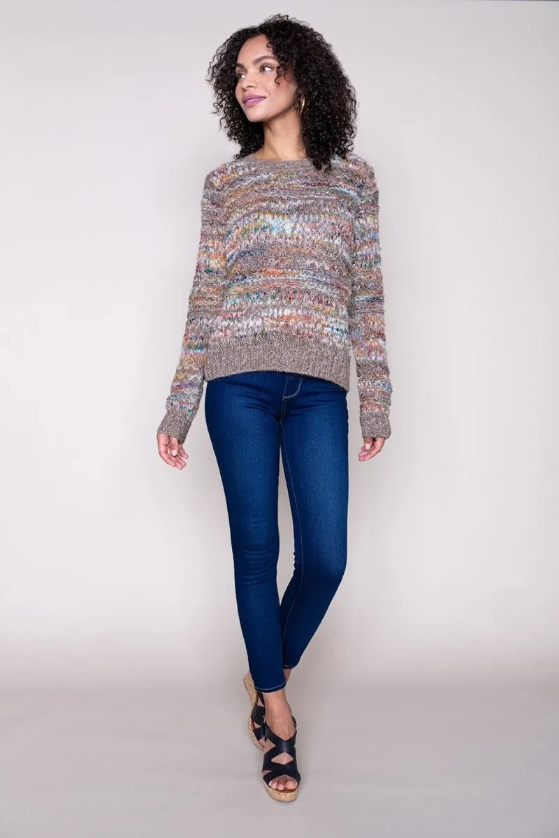 Moray Hand Dyed Pullover in Autumn Hues