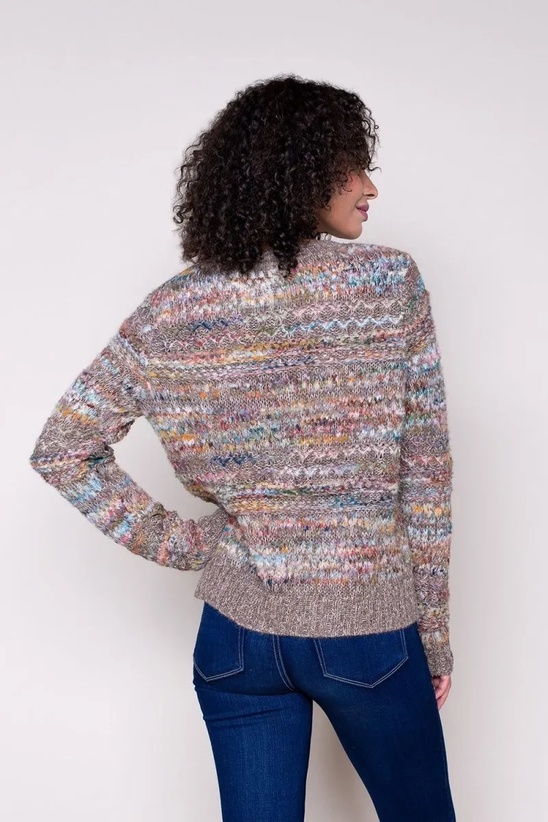 Moray Hand Dyed Pullover in Autumn Hues