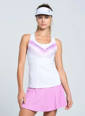 Mystic Petal Racerback Tank With Bra