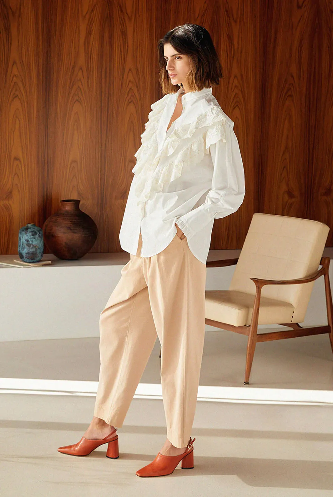 ORTHILIA SHIRT IN POPLIN