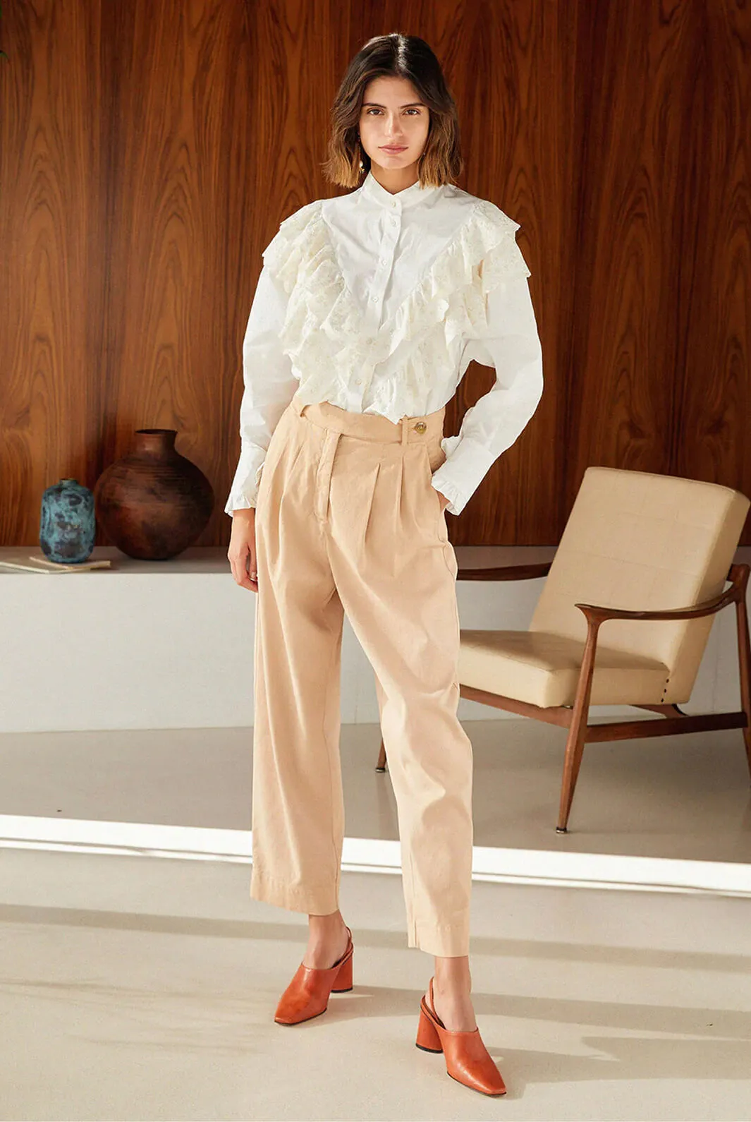 ORTHILIA SHIRT IN POPLIN