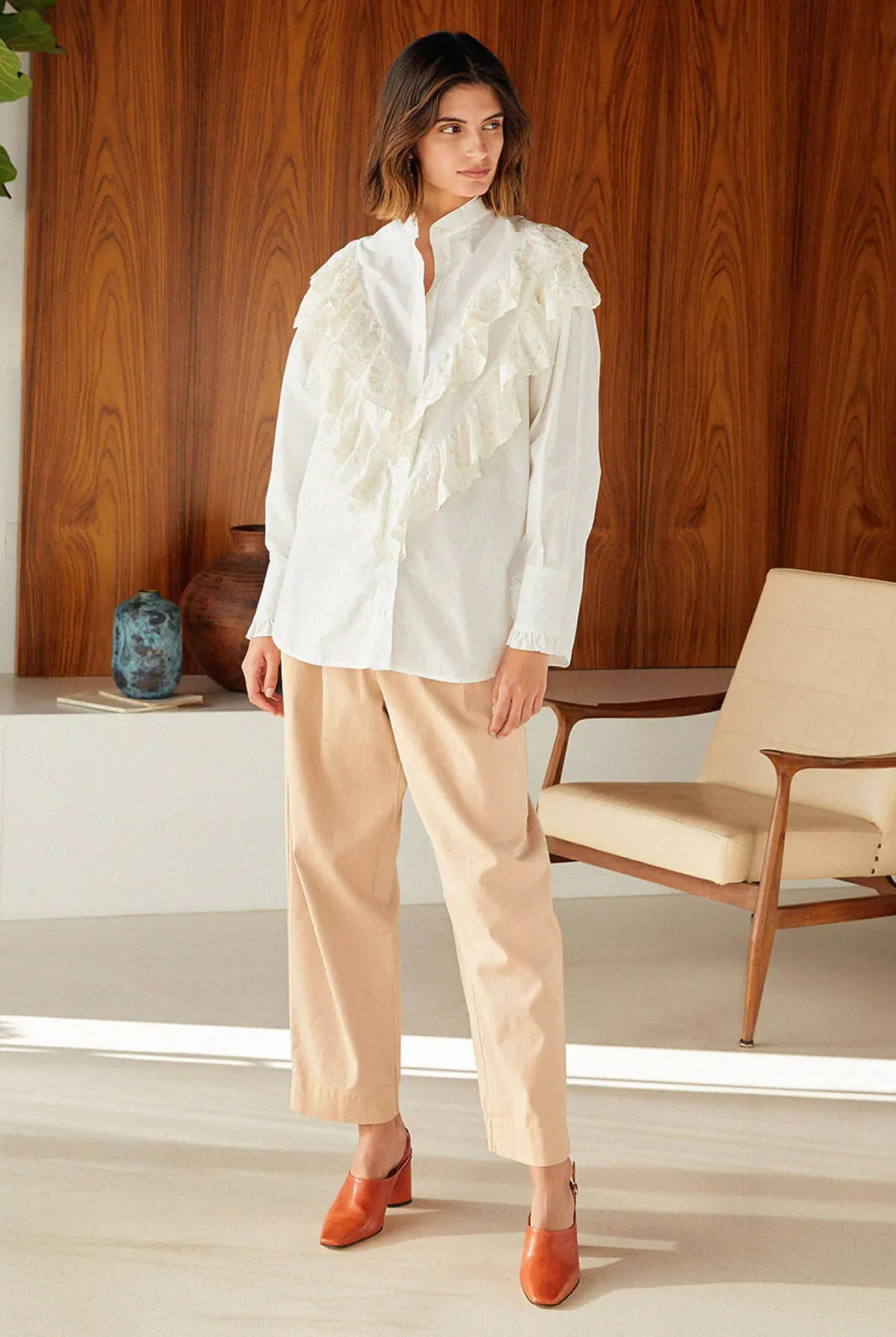 ORTHILIA SHIRT IN POPLIN