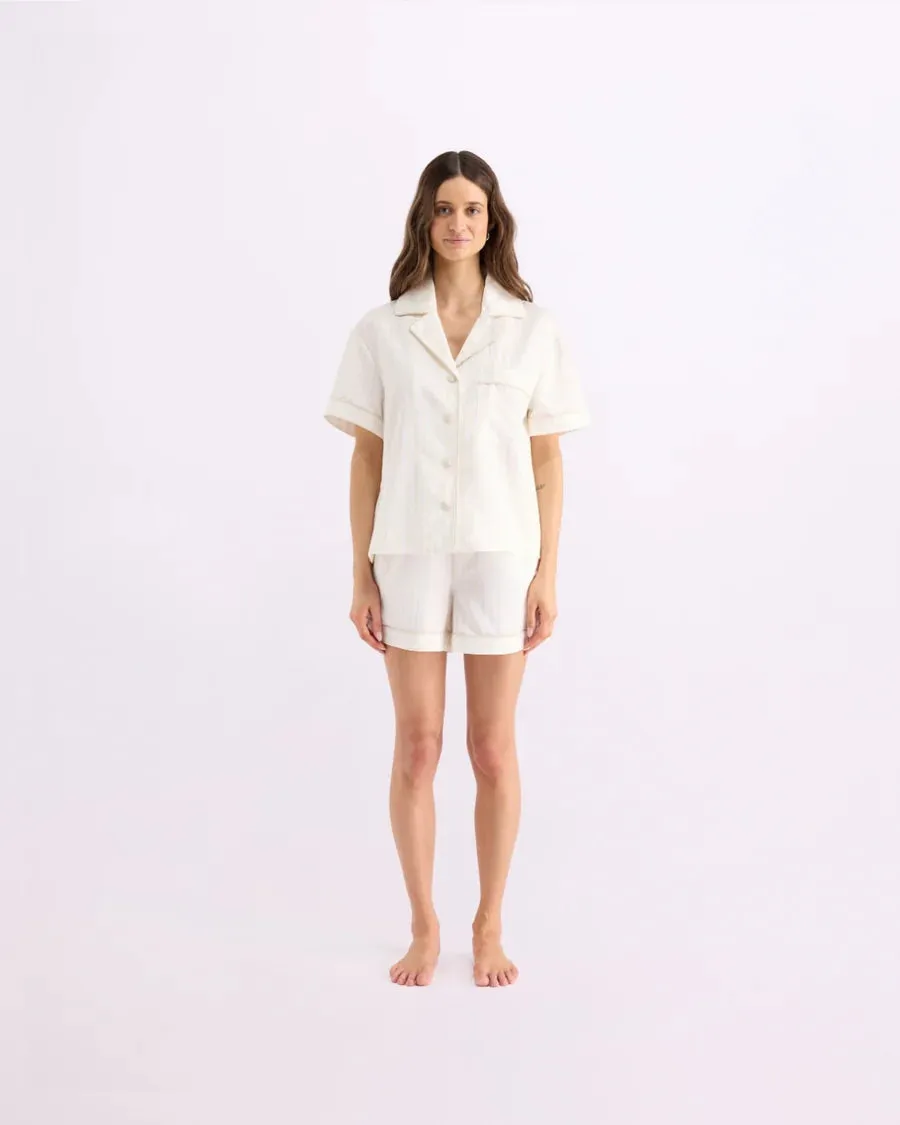 SHORT SLEEVE SHIRT | MILKSHAKE STRIPES