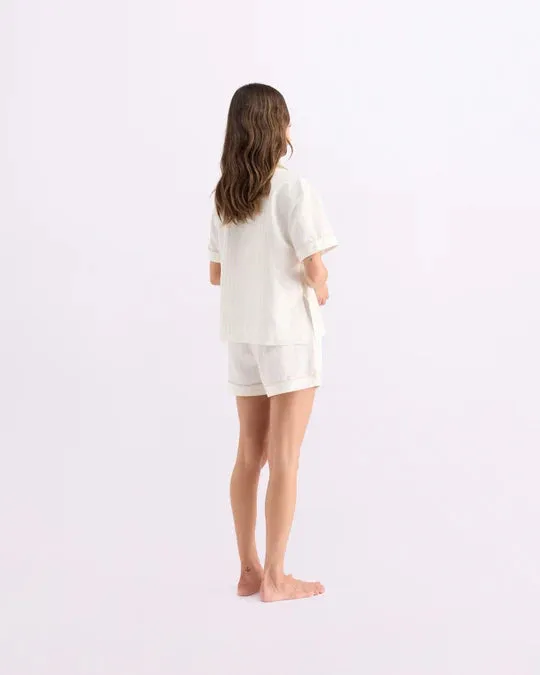 SHORT SLEEVE SHIRT | MILKSHAKE STRIPES