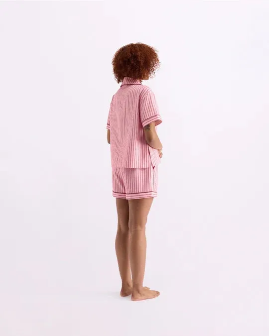 SHORT SLEEVE SHIRT | ROCKY ROAD STRIPES