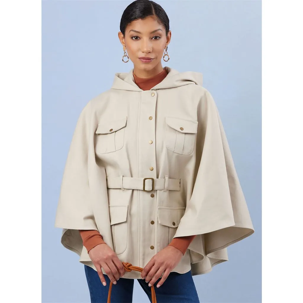 Simplicity Sewing Pattern S3033 Misses' Capes
