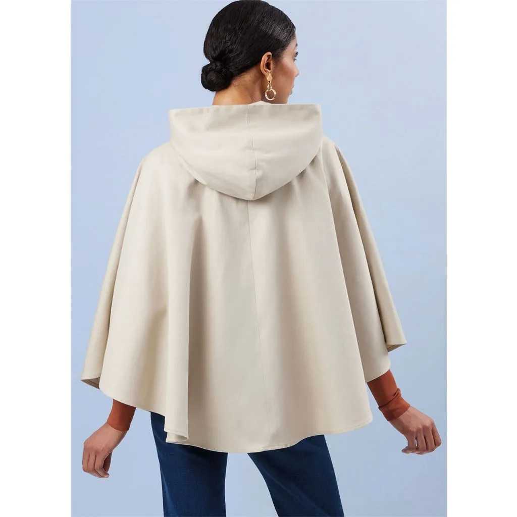 Simplicity Sewing Pattern S3033 Misses' Capes