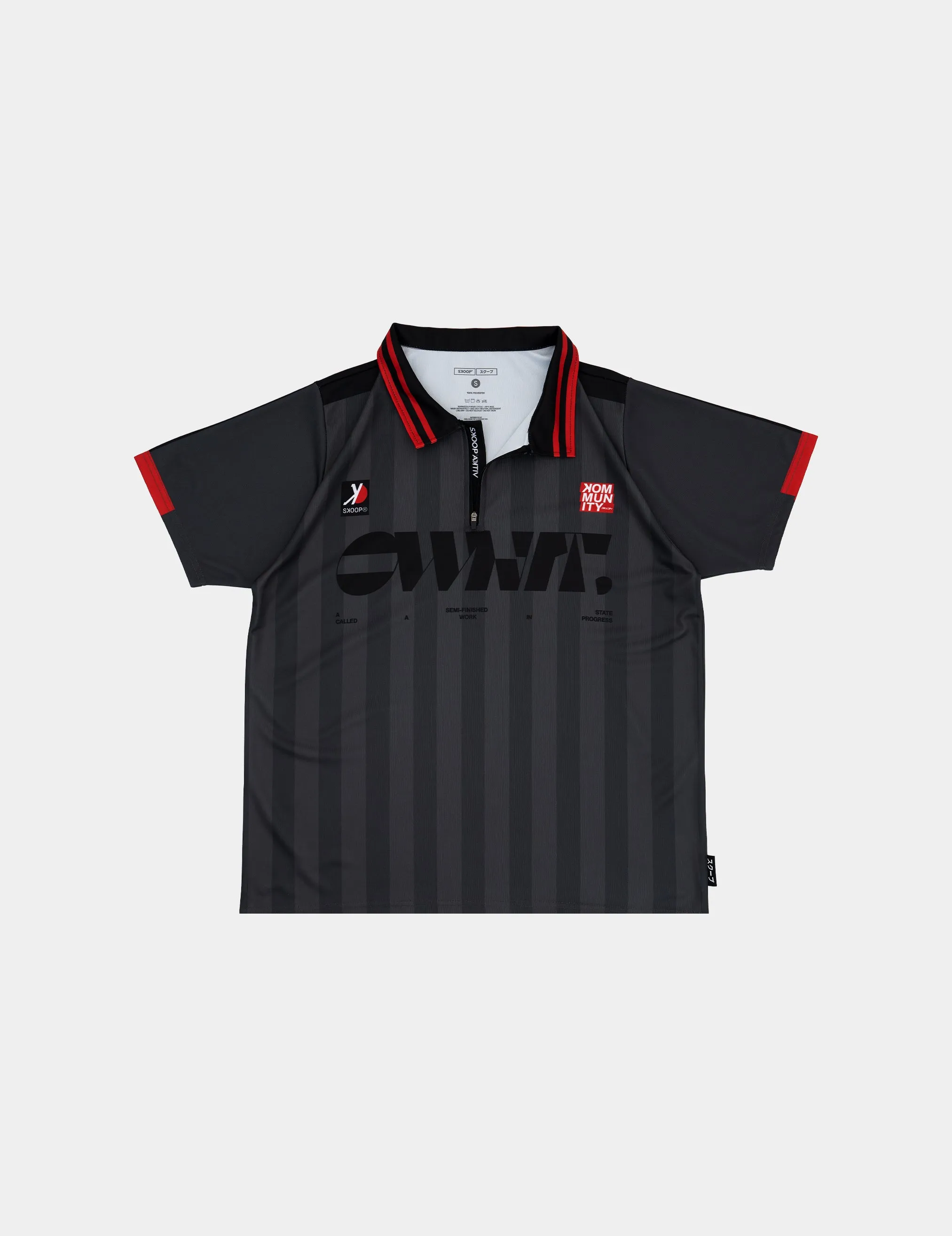 SKOOP® Golf Collared Half Zip Jersey Storm