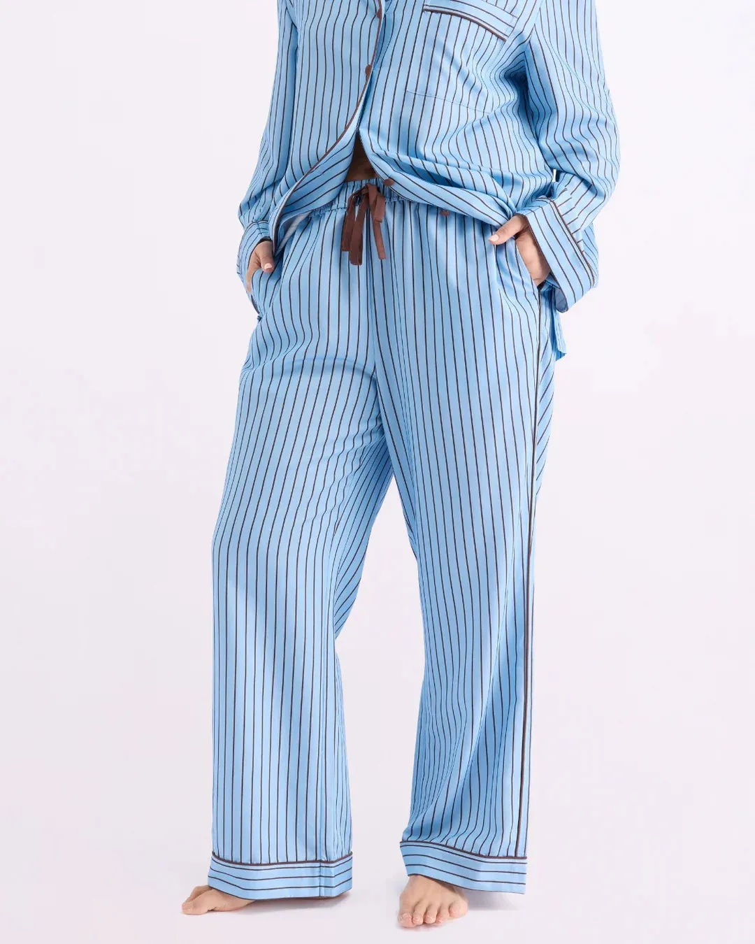 SLEEP PANT | ICED CHOCOLATE STRIPES