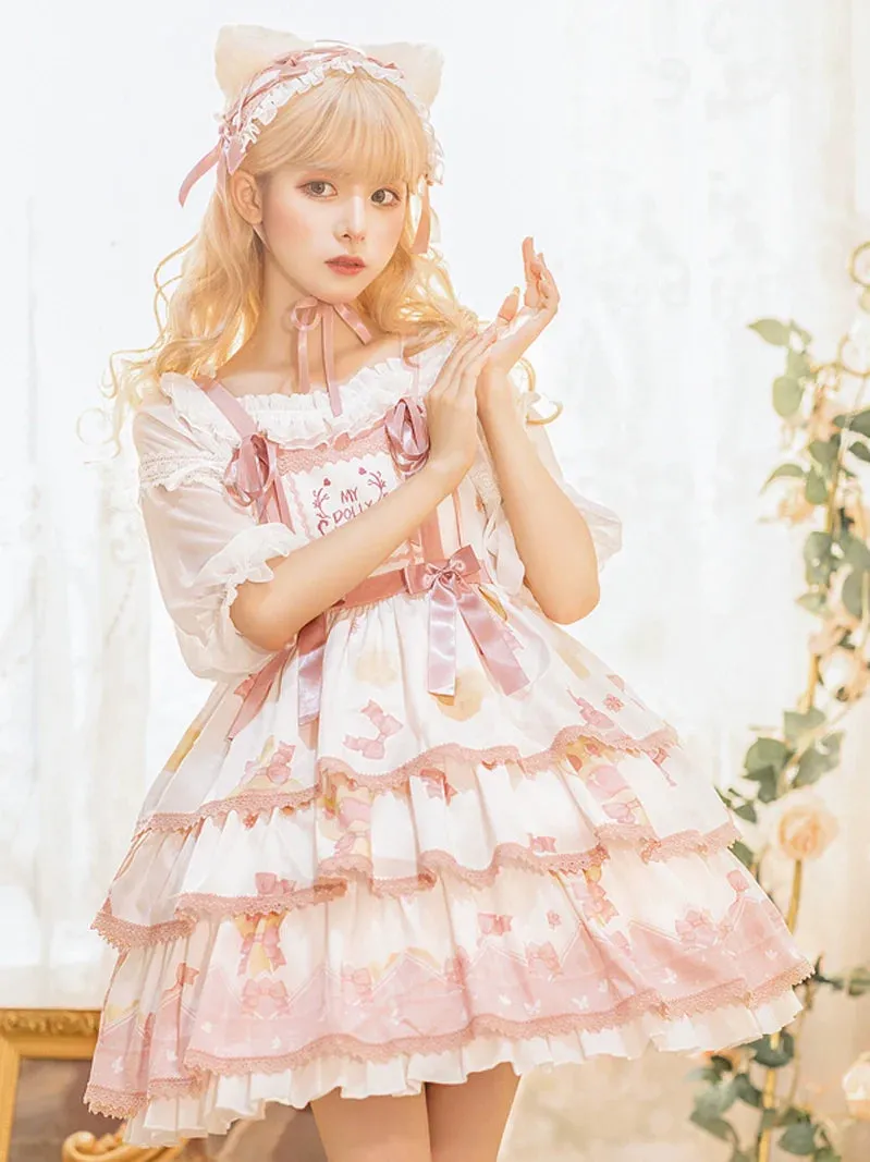 Tiered Camisole Sweet Dress Lolita Lovely