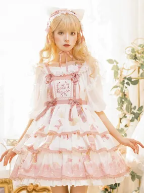 Tiered Camisole Sweet Dress Lolita Lovely