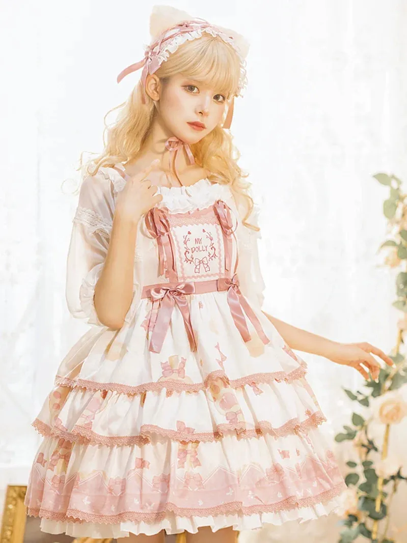 Tiered Camisole Sweet Dress Lolita Lovely