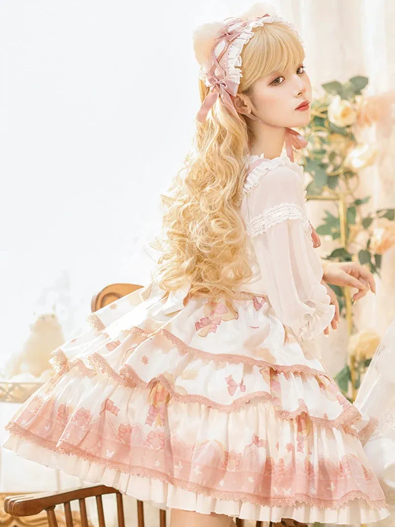 Tiered Camisole Sweet Dress Lolita Lovely